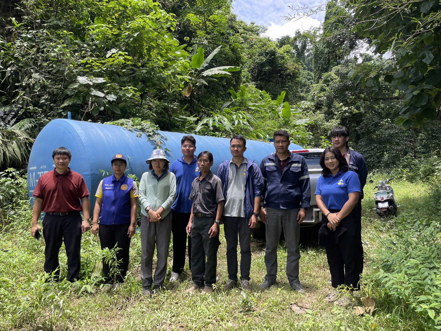 สำนักงานเกษตรจังหวัดน่านร่วมกับโครงการปิดทองหลังพระจังหวัดน่านจัดกิจกรรมอำเภอสองแคว พลังงานจังหวัดน่าน