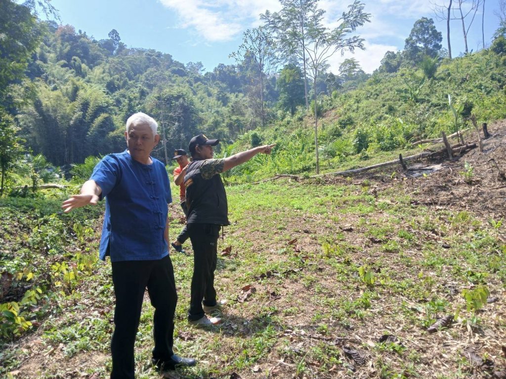 1738998779639-1024x768 อำเภอเมืองพังงา ได้เข้าตรวจสอบชาวบ้านร้องเรียนบุกรุกเผาป่าหมู่ 1 ตากแดด