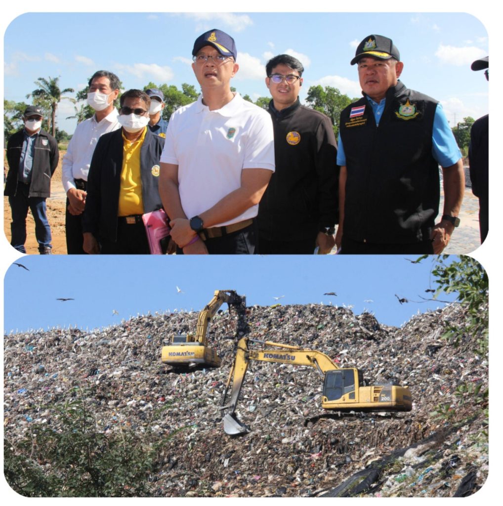 InShot_20250303_150949179-1018x1024 ผู้ว่าฯ สุราษฎร์ธานีนำทีมลงพื้นที่ตรวจสอบและประเมินสถานที่กำจัดขยะขององค์กรปกครองส่วนท้องถิ่น ให้เป็นไปตามกฎหมายที่เกี่ยวข้องและถูกหลักสุขาภิบาล