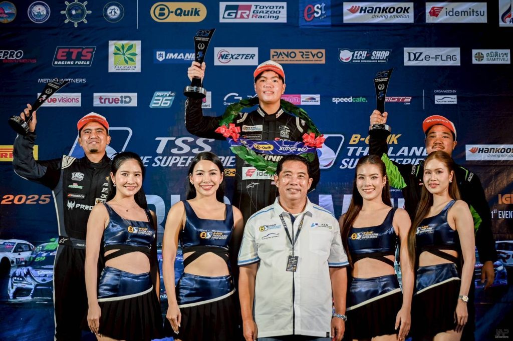 1748230197288-1024x681 เรียวกดคันเร่งเต็มสปีดจากที่22 สวมหัวใจเกินร้อยซิ่งเข้าเส้นชัย คว้าทริปเปิ้ลแชมป์รุ่น Super Eco "มีคลิป"