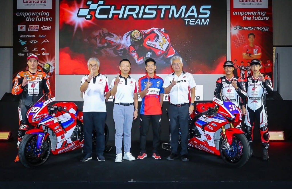 1749644964768-1024x661 “อิเดมิตสึ” สนับสนุนทีมแข่ง “ฟิล์ม-รัฐภาคย์” ภายใต้ชื่อ “Idemitsu Honda Team Christmas” เชื่อมั่นในวิสัยทัศน์ ประสบการณ์ และศักยภาพ พร้อมขับเคลื่อนมอเตอร์สปอร์ตไทยอย่างเต็มรูปแบบ